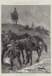 La guerra en el este, el primer puesto avanzado búlgaro en el camino a Nish